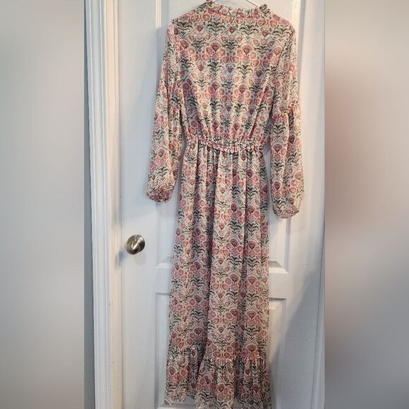 NWT MISA Los Angeles Amata Dress in Somerset Stencil Size Small - Picture 5 of 8